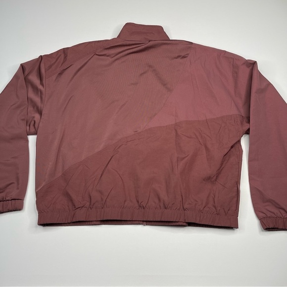 Adidas Track Jacket Full Zip Trefoil Mauve Outdoor Athletic Street Running New - Picture 8 of 16